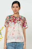 SISTER'S - Cotton Linen Top (Katun Linen) N568 ZE