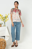 SISTER'S - Cotton Linen Top (Katun Linen) N568 ZE