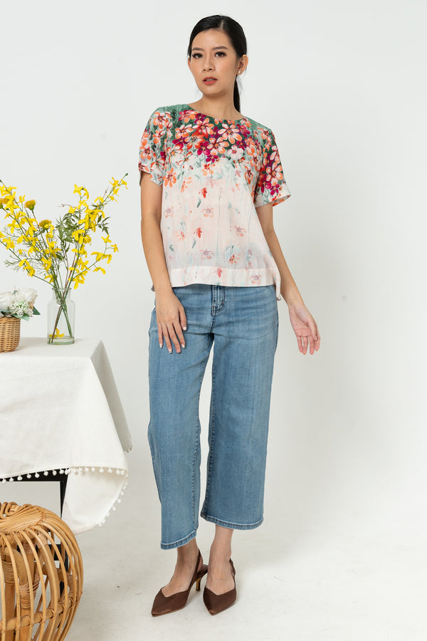 SISTER'S - Cotton Linen Top (Katun Linen) N568 ZE