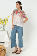SISTER'S - Cotton Linen Top (Katun Linen) N568 ZE