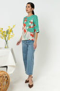 SISTER'S - Cotton Linen Top (Katun Linen) N529 ZE