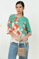 SISTER'S - Cotton Linen Top (Katun Linen) N529 ZE