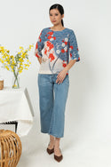 SISTER'S - Cotton Linen Top (Katun Linen) N529 ZE