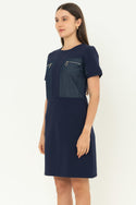 N2 - Cotton Combed Dress (Denim Kombi Kaos) 7483