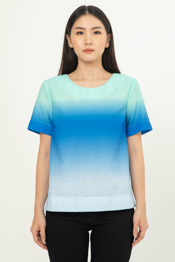 N2 - Linen Top 28478