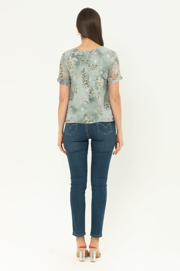 N2 - Chiffon Top ( Sifon ) 28492