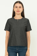 ANNABELLA - Denim Top 7487