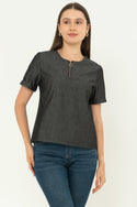 ANNABELLA - Denim Top 7487