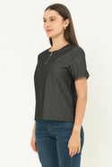 ANNABELLA - Denim Top 7487