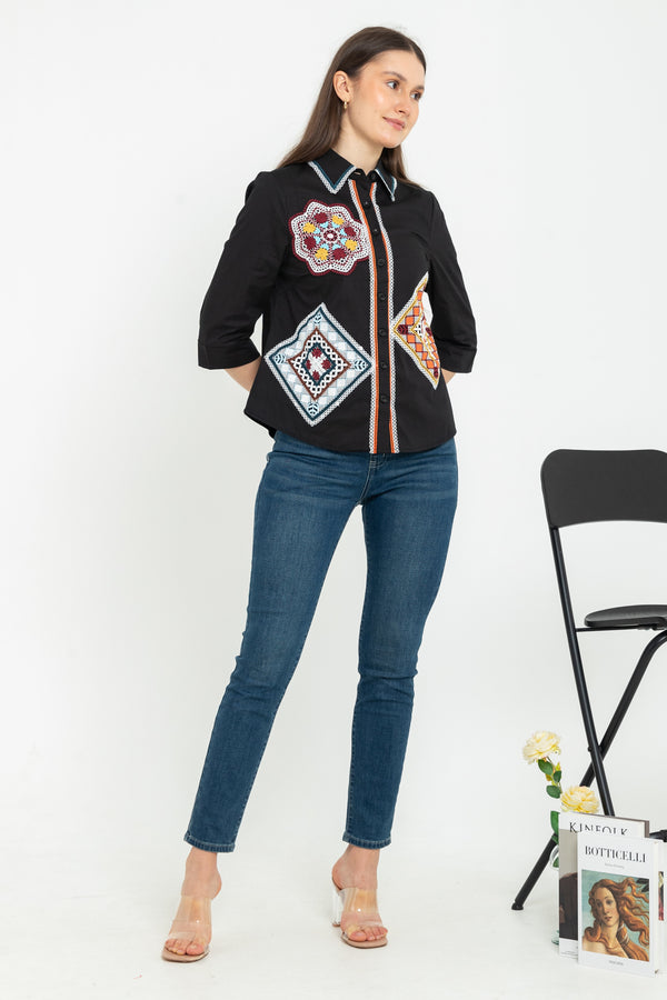 SISTER'S - Cotton Shirt (Katun) C1518 CAP