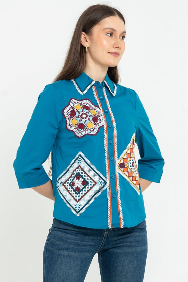 SISTER'S - Cotton Shirt (Katun) C1518 CAP