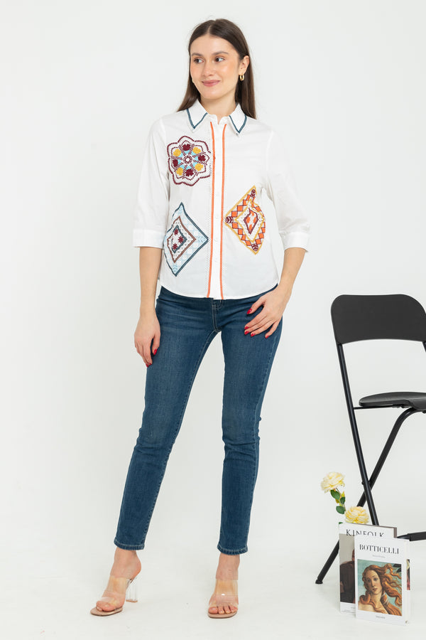 SISTER'S - Cotton Shirt (Katun) C1518 CAP