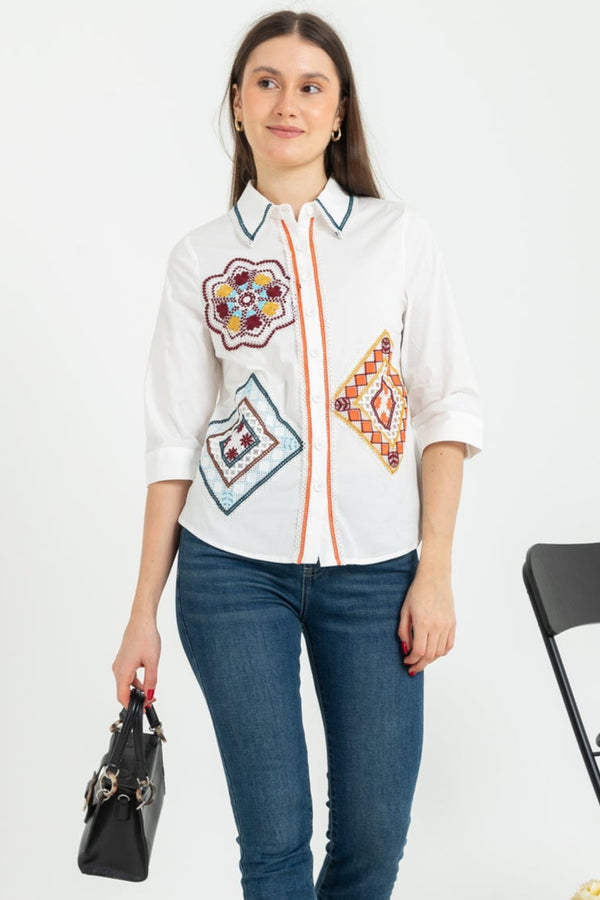 SISTER'S - Cotton Shirt (Katun) C1518 CAP