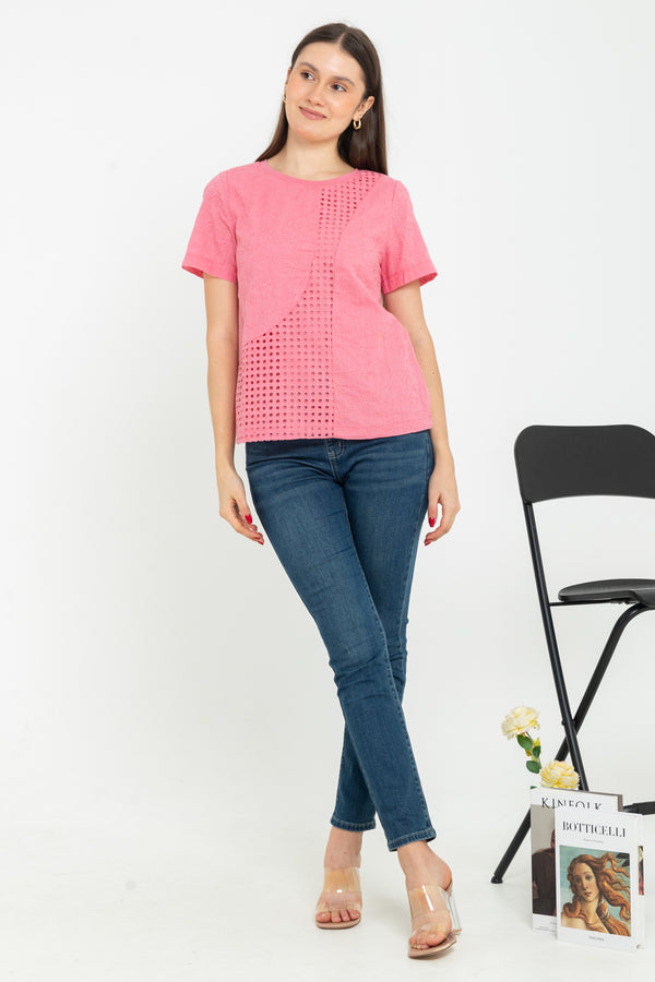 SISTER'S - Cotton with Cotton Combed (Brukat Kombi Kaos) C1511 (CAP)