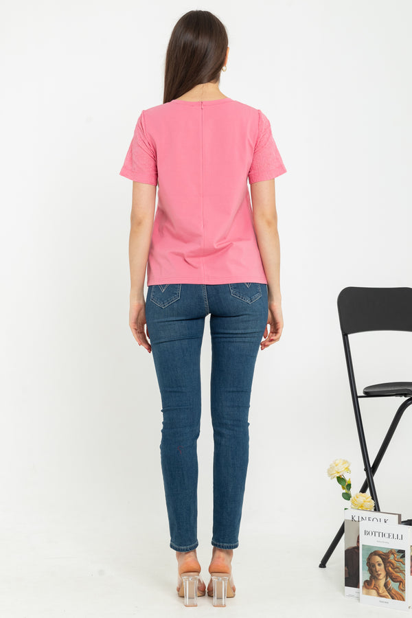 SISTER'S - Cotton with Cotton Combed (Brukat Kombi Kaos) C1511 (CAP)