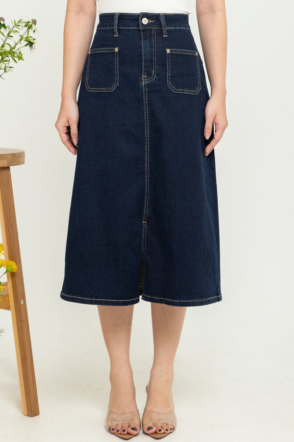 2023 - Jeans Skirt (Rok Jeans) S384 JS