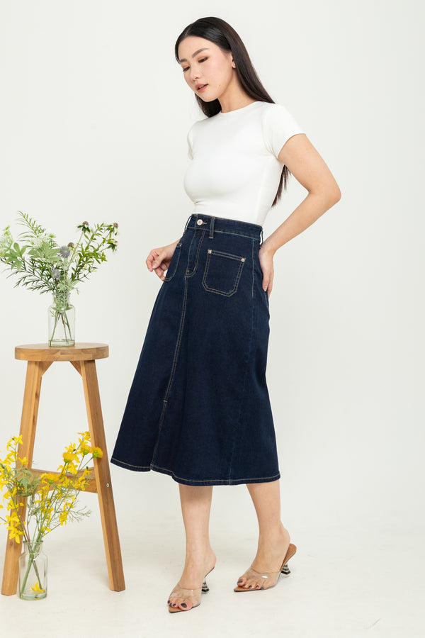 2023 - Jeans Skirt (Rok Jeans) S384 JS