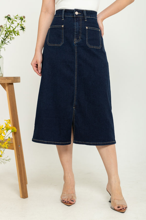 2023 - Jeans Skirt (Rok Jeans) S384 JS