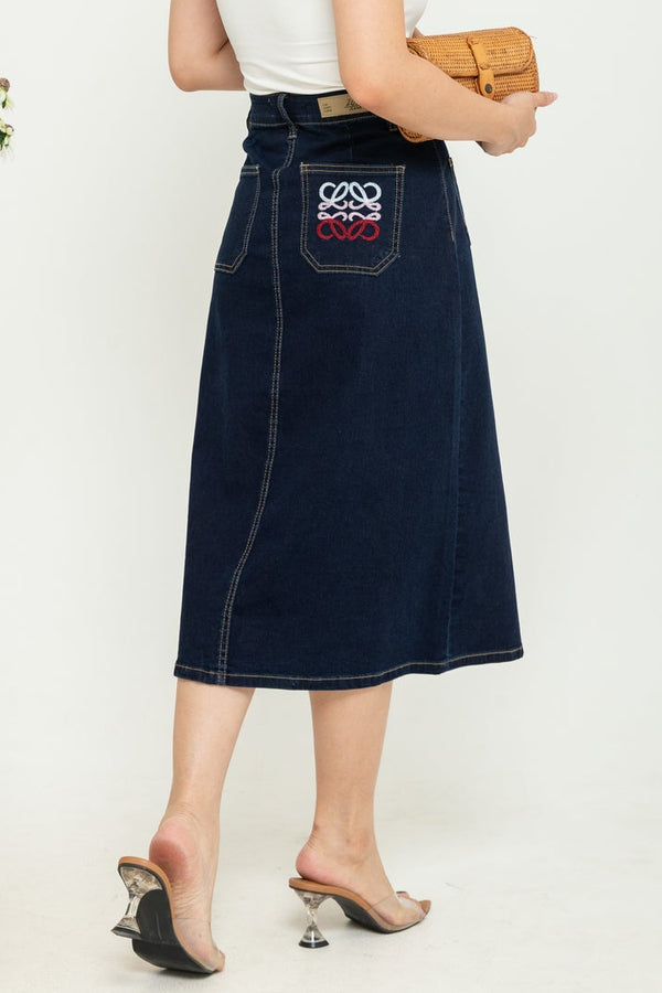 2023 - Jeans Skirt (Rok Jeans) S384 JS