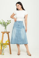2023 - Jeans Skirt (Rok Jeans) S370 JS