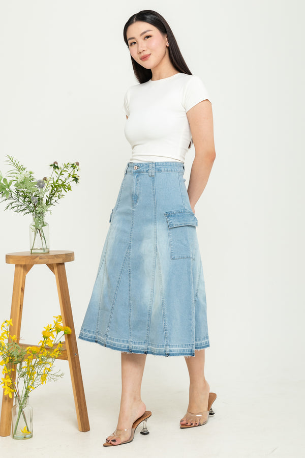 2023 - Jeans Skirt (Rok Jeans) S370 JS