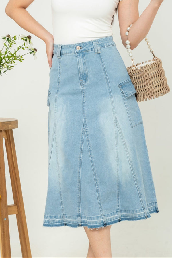 2023 - Jeans Skirt (Rok Jeans) S370 JS