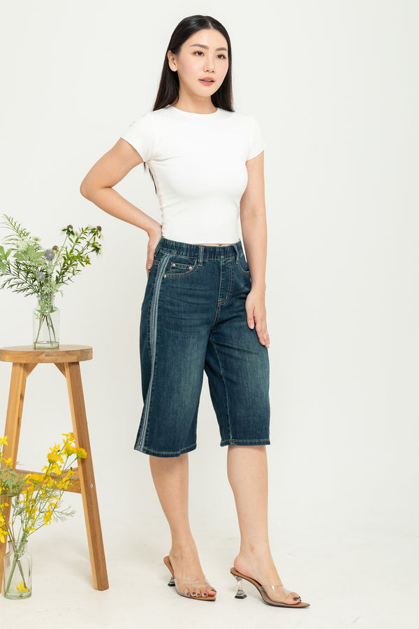 2023 - Culottes Jeans (Celana Jeans Kulot ) S372 JS