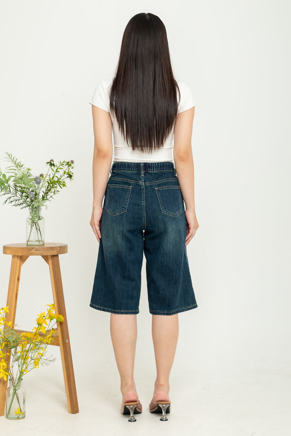 2023 - Culottes Jeans (Celana Jeans Kulot ) S372 JS