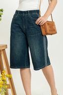 2023 - Culottes Jeans (Celana Jeans Kulot ) S372 JS