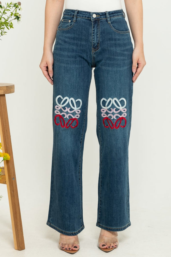 2023 - Kulot Jeans (Celana Jeans Kulot) S389 JS