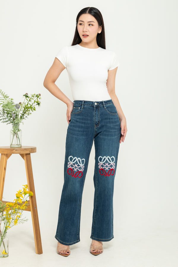 2023 - Kulot Jeans (Celana Jeans Kulot) S389 JS