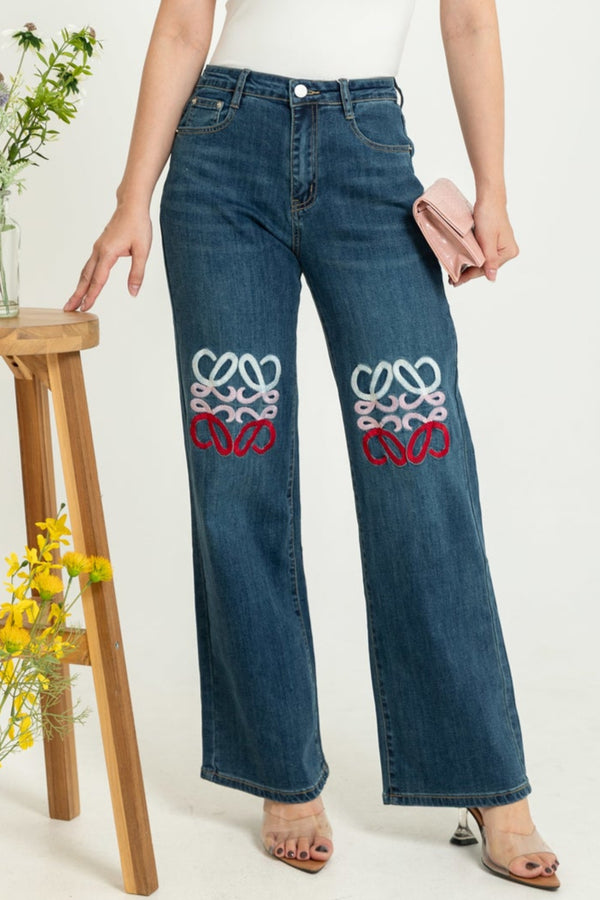 2023 - Kulot Jeans (Celana Jeans Kulot) S389 JS