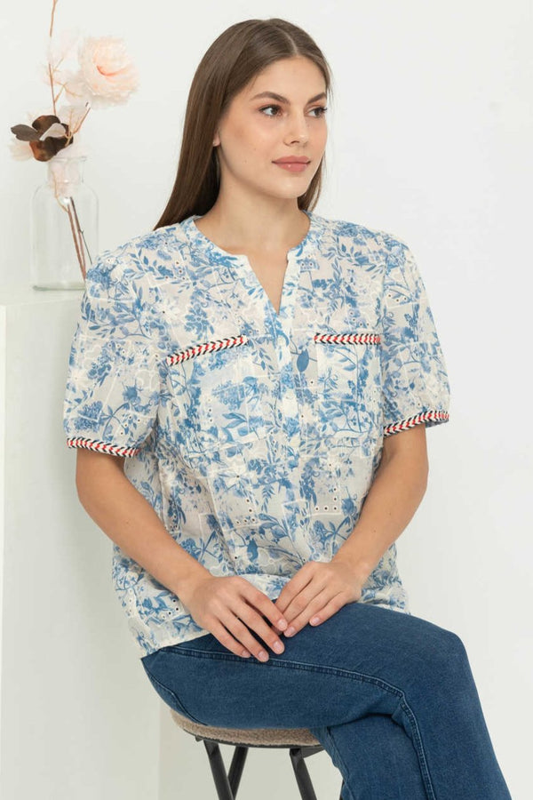 SISTER'S - Cotton Shirt (Katun) S7507 JS