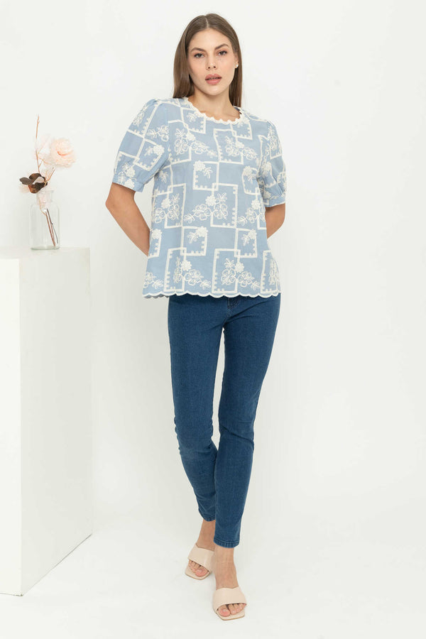 SISTER'S - Cotton Shirt (Katun) S7508 JS