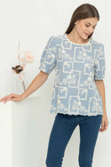 SISTER'S - Cotton Shirt (Katun) S7508 JS