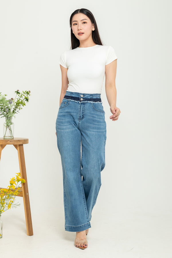 2023 - Kulot Jeans (Celana Jeans Kulot Pjg) S385 JS
