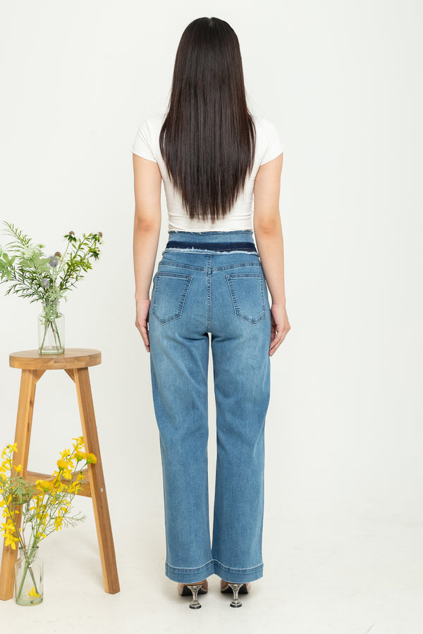 2023 - Kulot Jeans (Celana Jeans Kulot Pjg) S385 JS