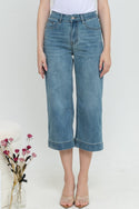 2023 - Culottes Jeans (Celana Jeans Kulot 7/8) S390 JS