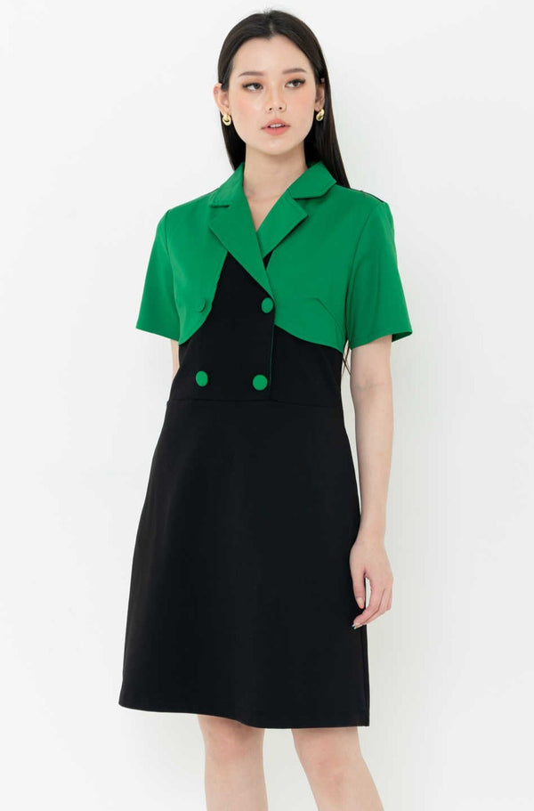 N2 - Cotton with Cotton Combed Dress (Kaos Kombi Katun) 7267