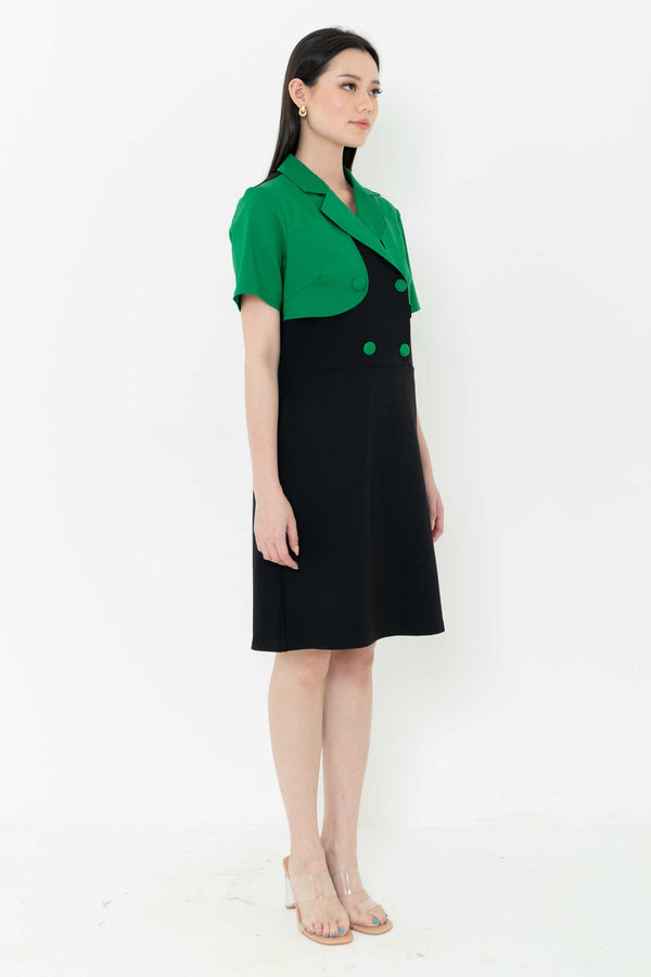 N2 - Cotton with Cotton Combed Dress (Kaos Kombi Katun) 7267