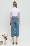 2023 - Culottes Jeans (Celana Jeans Kulot 7/8) S390 JS