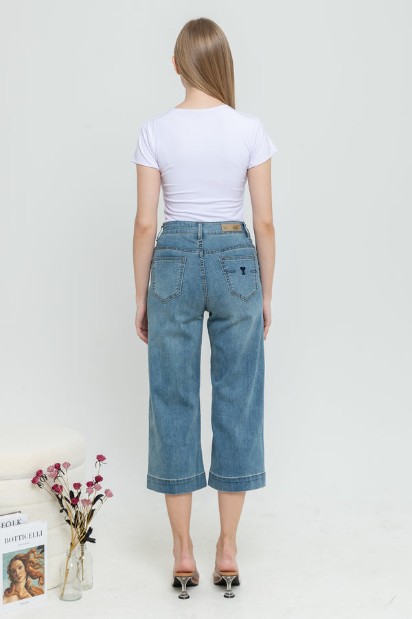 2023 - Culottes Jeans (Celana Jeans Kulot 7/8) S390 JS