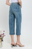 2023 - Culottes Jeans (Celana Jeans Kulot 7/8) S390 JS