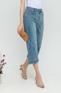 2023 - Culottes Jeans (Celana Jeans Kulot 7/8) S390 JS