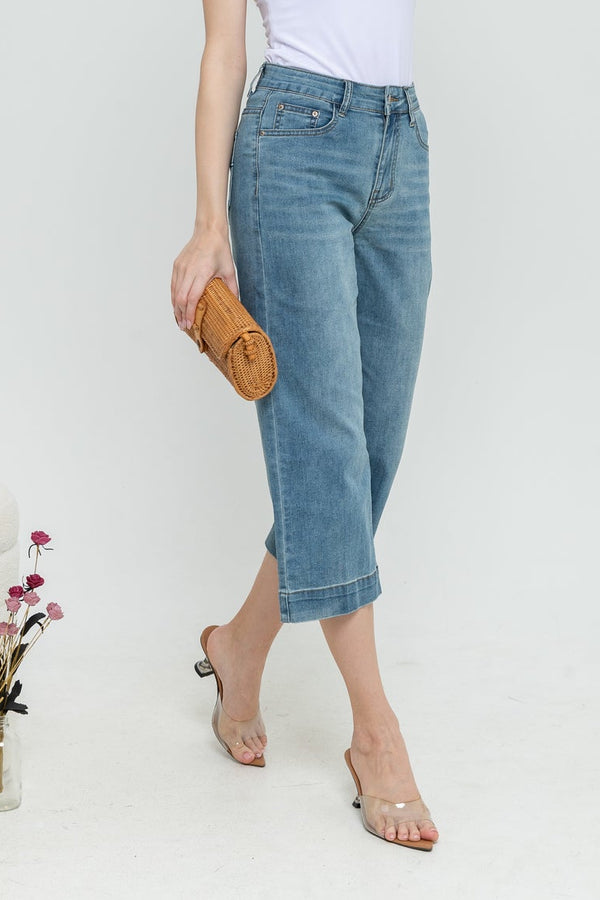 2023 - Culottes Jeans (Celana Jeans Kulot 7/8) S390 JS