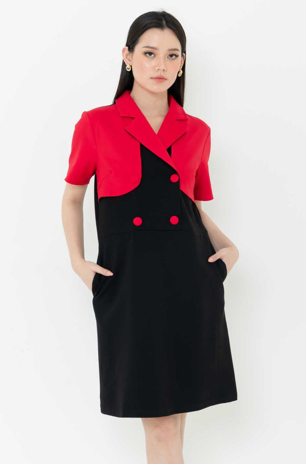 N2 - Cotton with Cotton Combed Dress (Kaos Kombi Katun) 7267