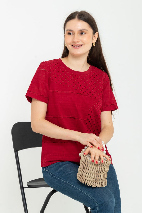 SISTER'S - Cotton with Cotton Combed (Brukat Kombi Kaos) C1513 CAP