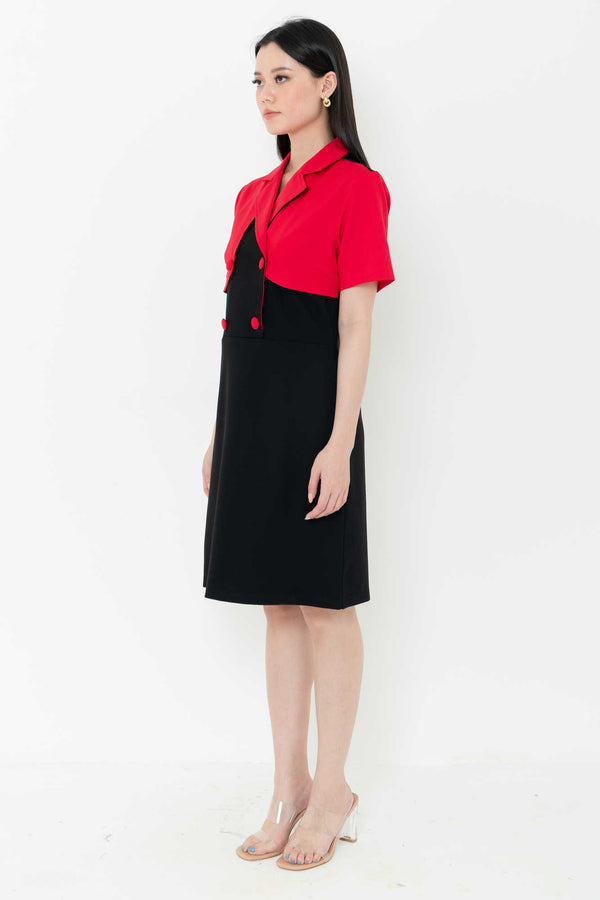 N2 - Cotton with Cotton Combed Dress (Kaos Kombi Katun) 7267