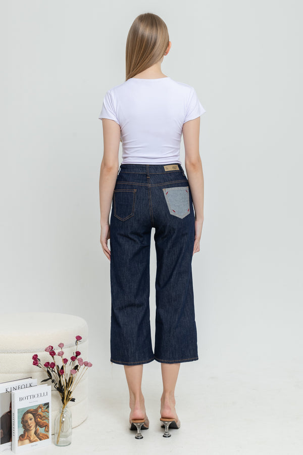 2023 - Culottes Jeans (Celana Jeans Kulot) S394 JS