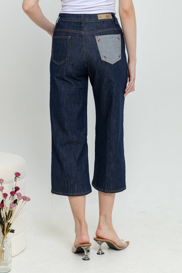 2023 - Culottes Jeans (Celana Jeans Kulot) S394 JS